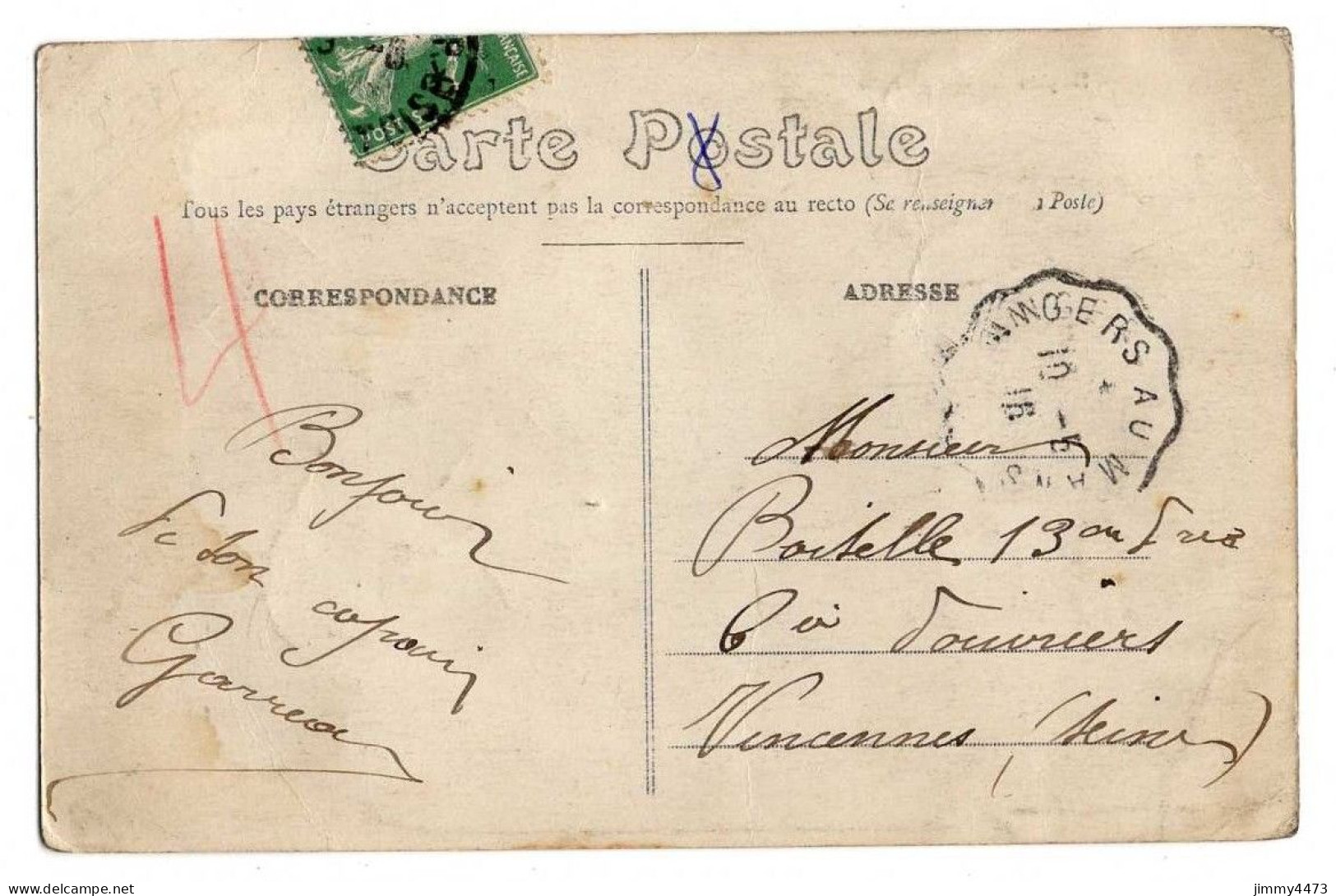 CPA - NOYEN En 1916 - Vue Partielle ( Canton De Loué Sarthe ) Phot. J. Bouveret - Loue