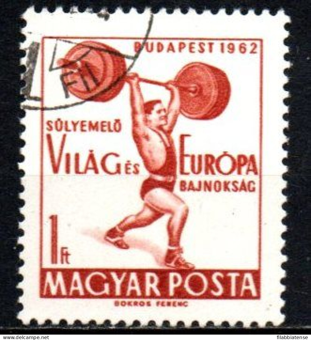 1962 - Ungheria 1525 Europei Di Sollevamento Pesi     ------ - Used Stamps