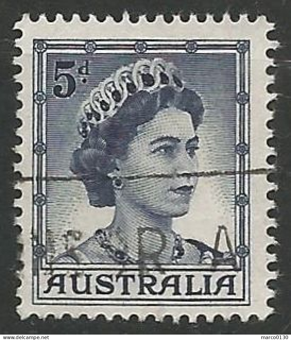 AUSTRALIE N° 253 Type B OBLITERE - Usati