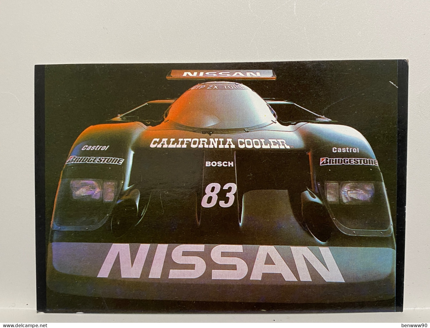 #83 Nissan-Lola 810 , Motorsport, Rally Racing, Sport Postcard - Rallyes