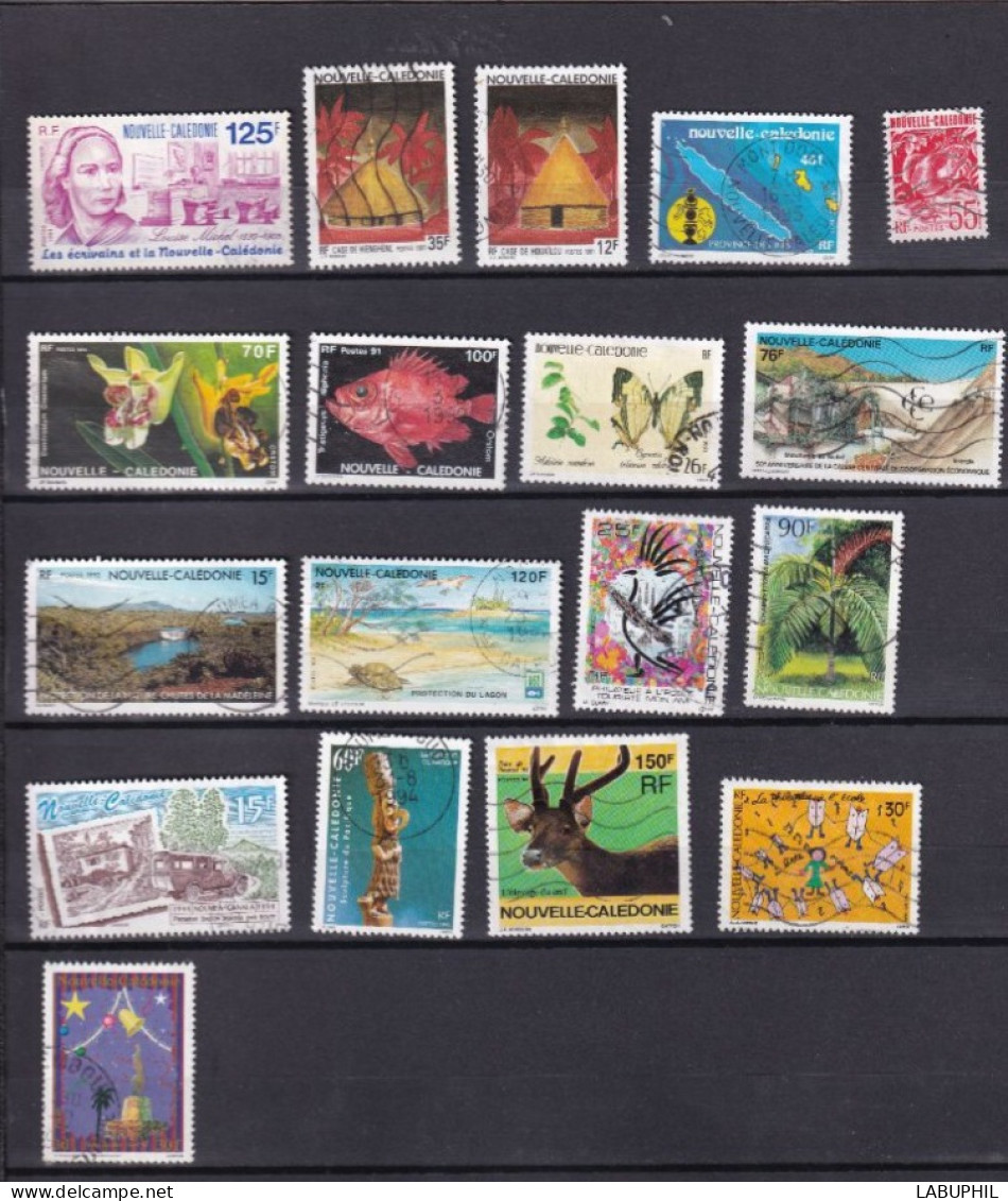 NOUVELLE CALEDONIE Dispersion D'une Collection Oblitéré Used  1990/94 Petit Lot - Used Stamps