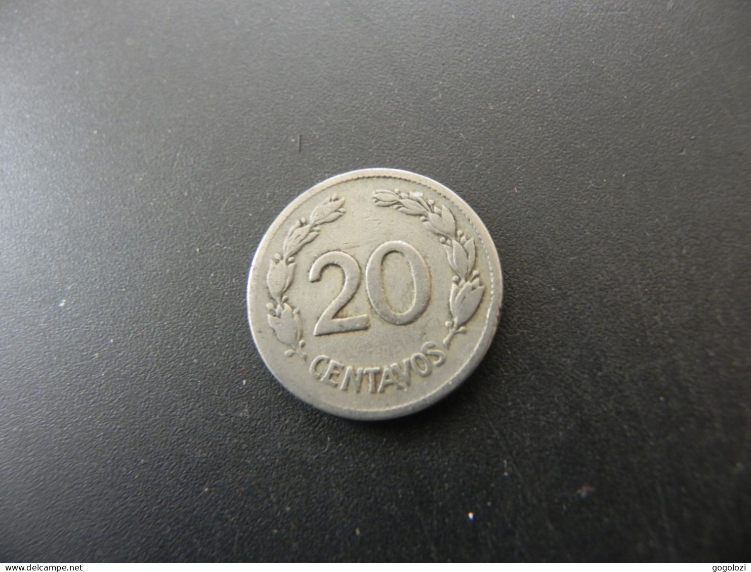 Ecuador 20 Centavos 1946 - Equateur