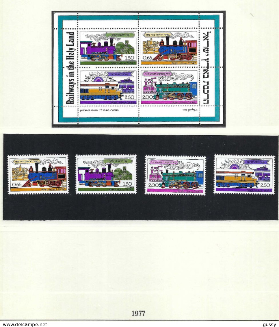 ISRAEL Ca.1976-77: Lot De Neufs** Avec Tabs - Unused Stamps (with Tabs)