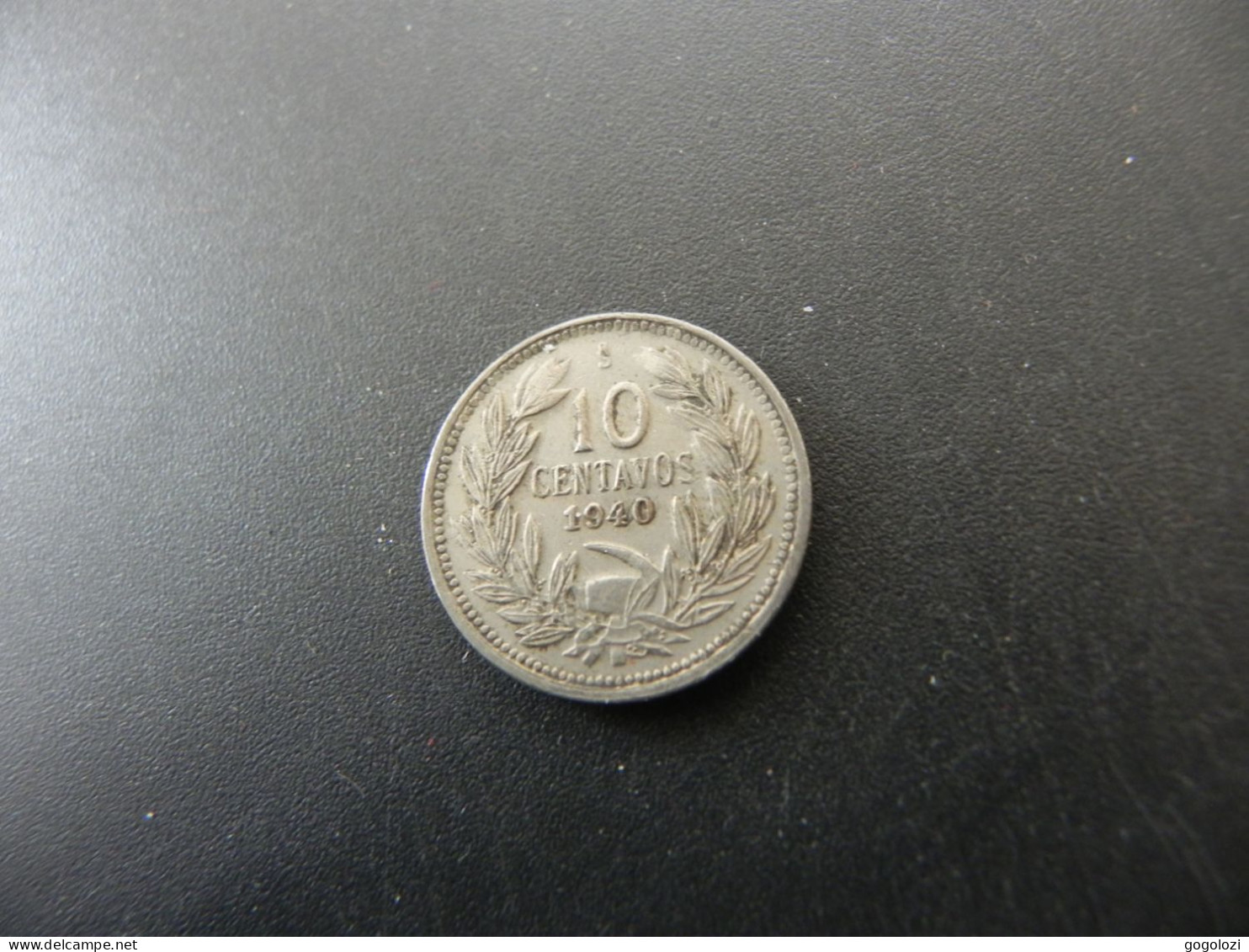 Chile 10 Centavos 1940 - Cile