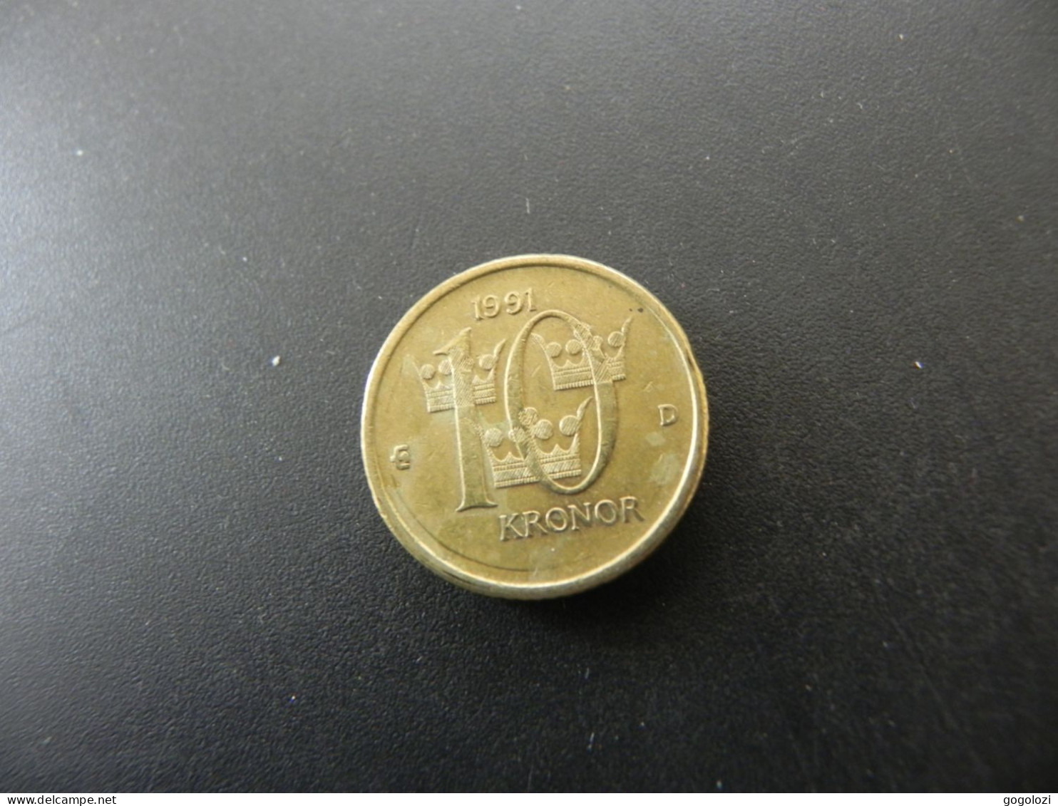 Sweden 10 Kronor 1991 - Suède