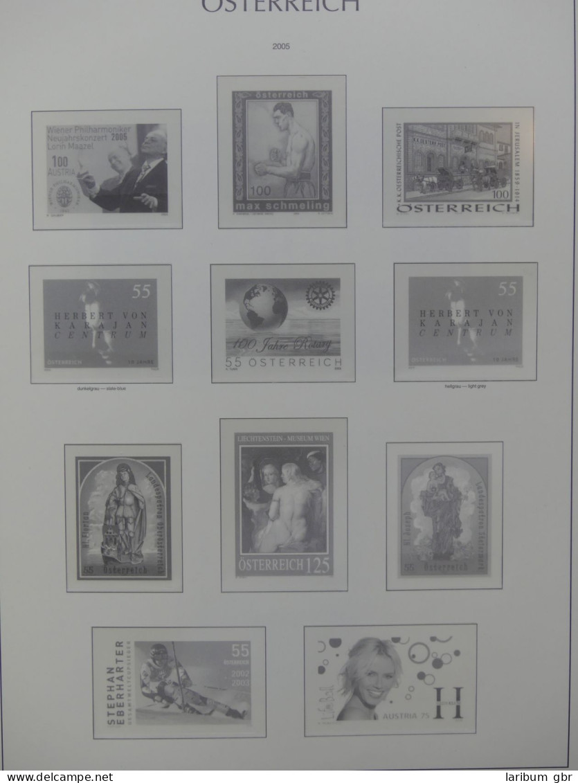 Österreich Leerbinder 2005-12 Im Leuchturm Binder #LX859 - Collections
