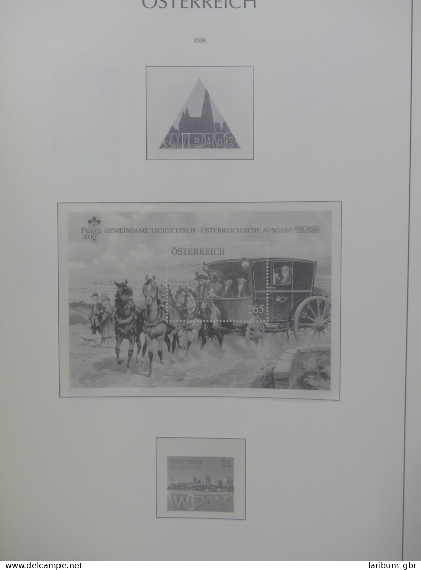 Österreich Leerbinder 2005-12 im Leuchturm Binder #LX859