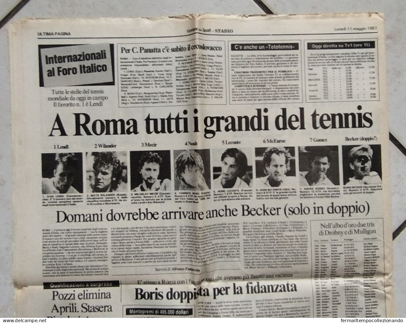 218  giornale corriere dello sport  1 scudetto napoli sei nella storia maradona