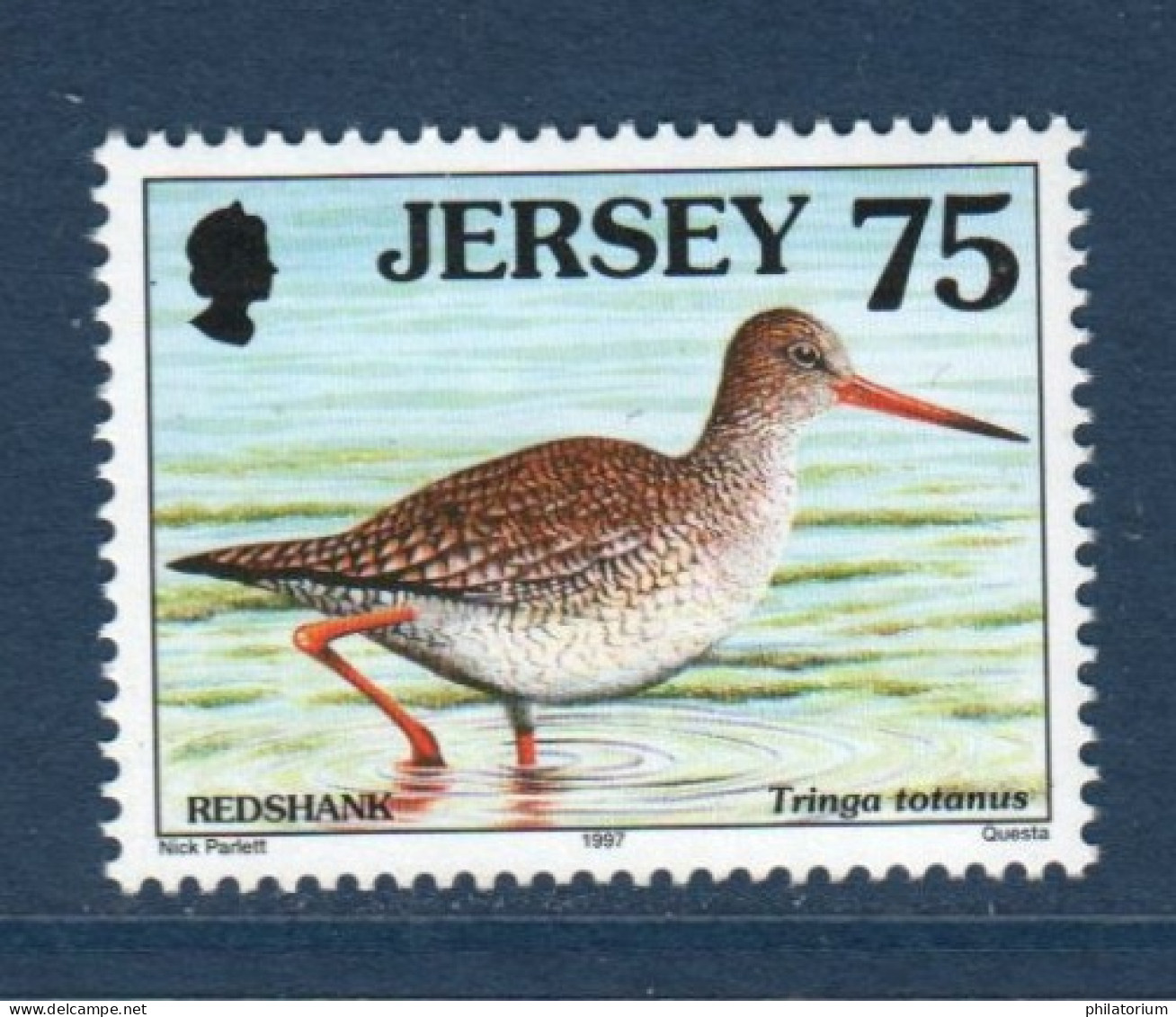 Jersey, **, Yv 765, Mi 771, SG 803, Chevalier Gambette - Möwen