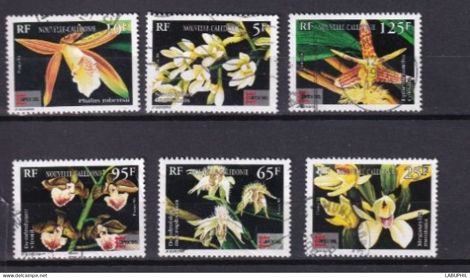NOUVELLE CALEDONIE Dispersion D'une Collection Oblitéré Used  1996 Lore - Used Stamps