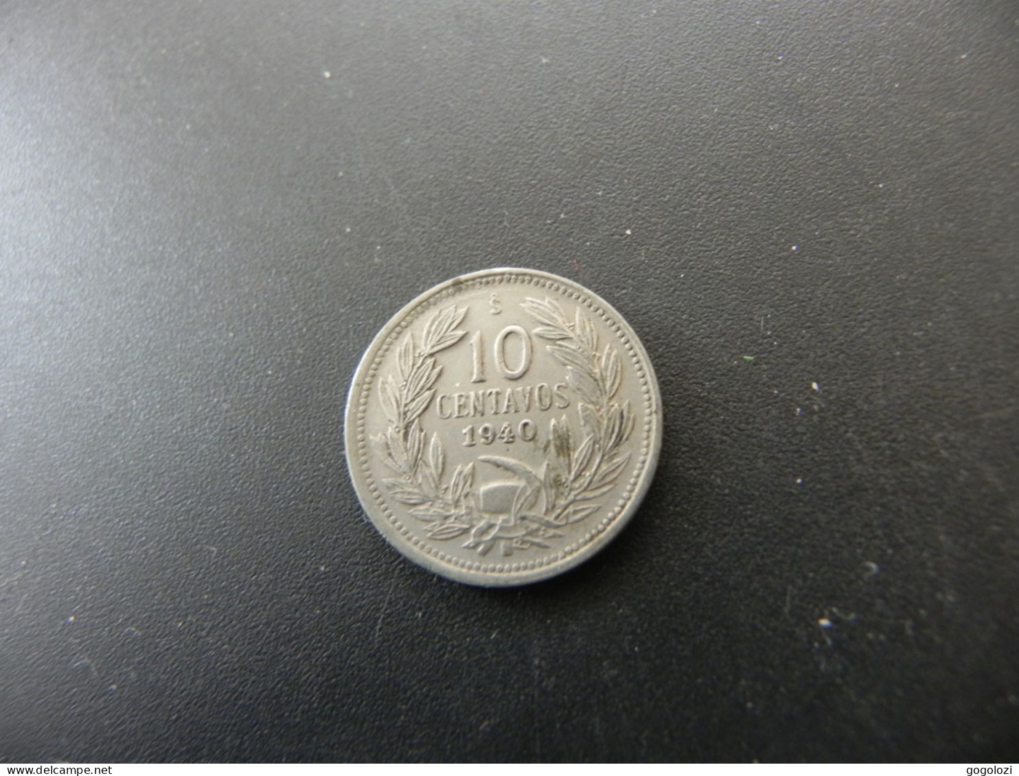 Chile 10 Centavos 1940 - Chili