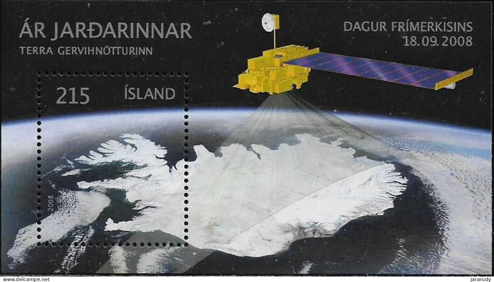 ISLANDIA DÍA DEL SELLO 2008 Yv BF 46 MNH - Blocs-feuillets