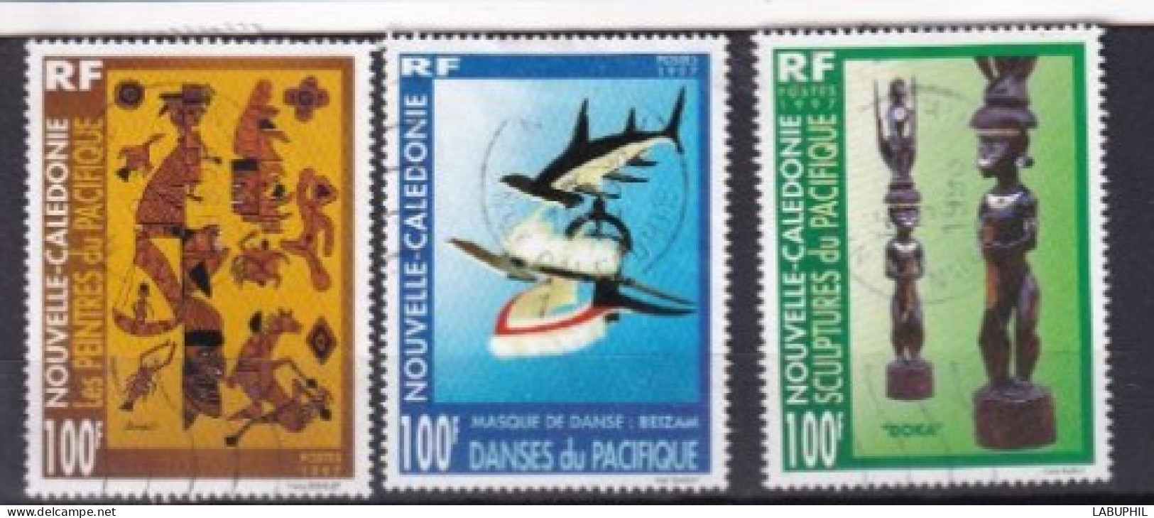 NOUVELLE CALEDONIE Dispersion D'une Collection Oblitéré Used  Petit Lo 1997 - Used Stamps