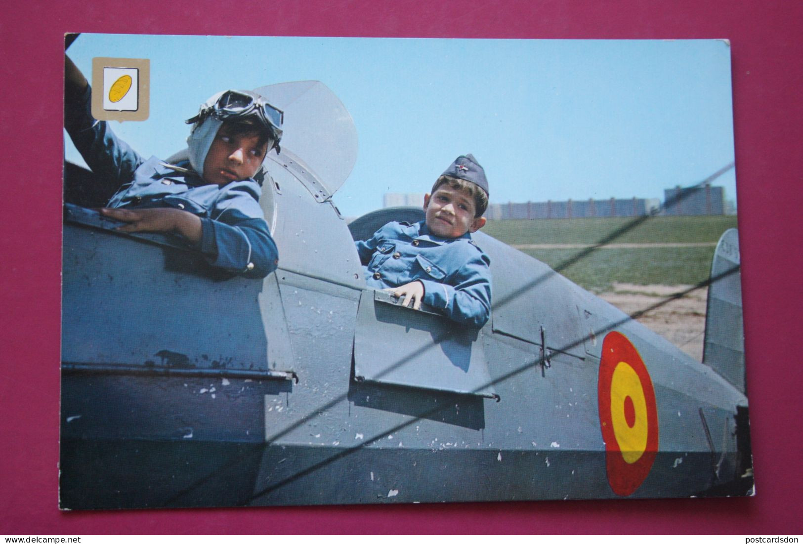 PILOT BOY   -  Plane / Avion / MIG  - Old Spanish Postcard - 1960s - 1946-....: Moderne