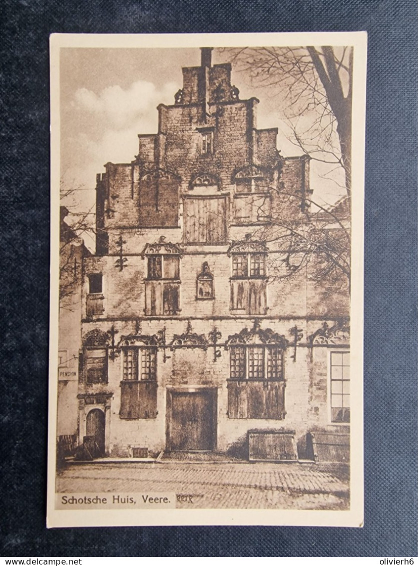 CP PAYS-BAS NEDERLAND (M2311) VEERE (2 Vues) Schotsche Huis - Veere