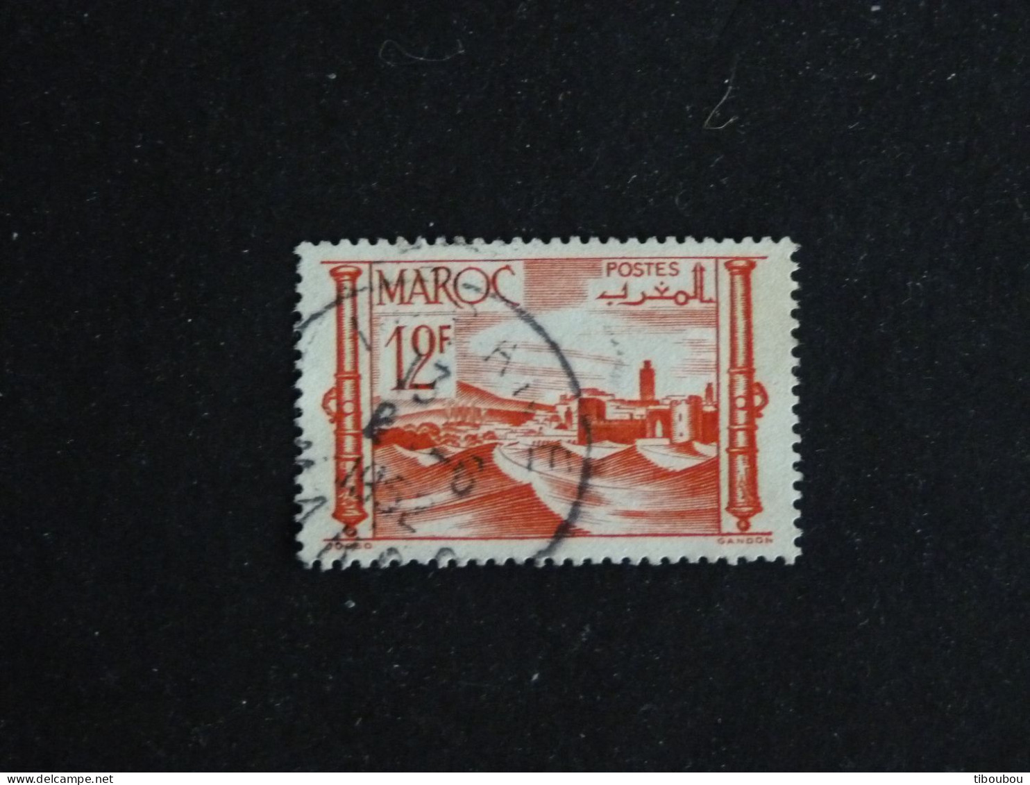 MAROC MOROCCO YT 261 OBLITERE - FORTERESSE - Used Stamps