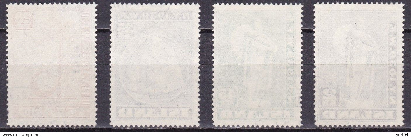 IS041 – ISLANDE – ICELAND – 1940 – NEW-YORK WORLD FAIR OVERP.– SG # 257/60 USED 680 € - Used Stamps