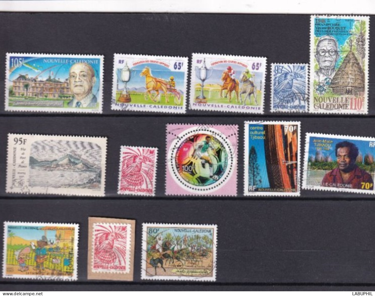 NOUVELLE CALEDONIE Dispersion D'une Collection Oblitéré Used  Petit Lot 1997/98 - Usados