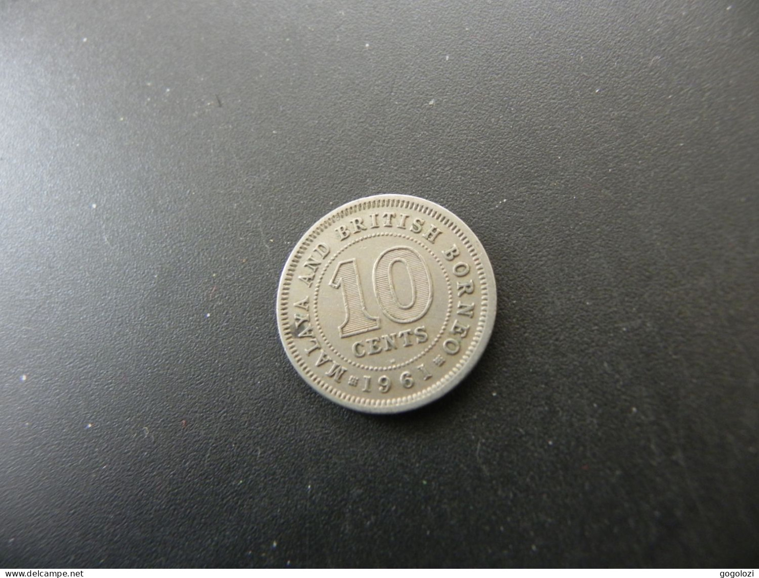Malaya And British Borneo 10 Cents 1961 - Maleisië