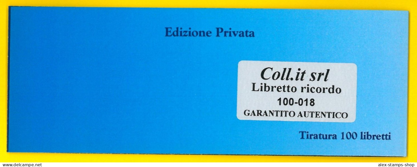 ITALIA 2020 NEW BOOKLET NAPOLI FOOTBALL CLUB CODICE A BARRE NUM.018 - RARE - Postzegelboekjes