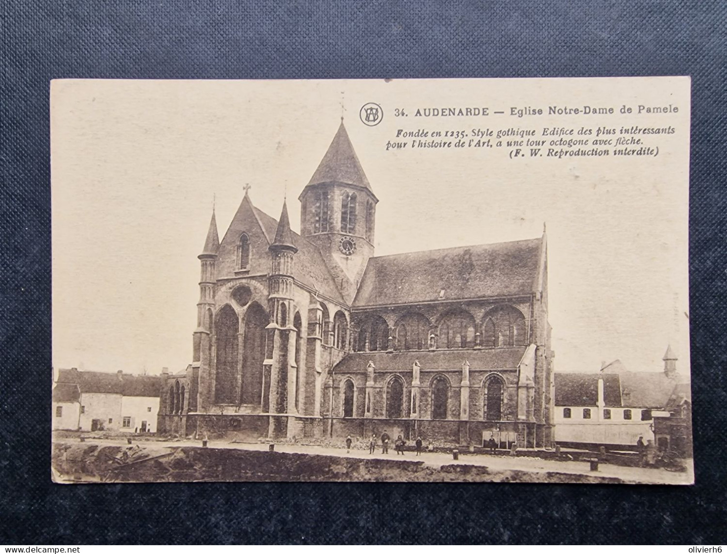 CP BELGIQUE BELGIE (M2311) AUDENARDE (2 Vues) Eglise Notre Dame De Pamele - Oudenaarde