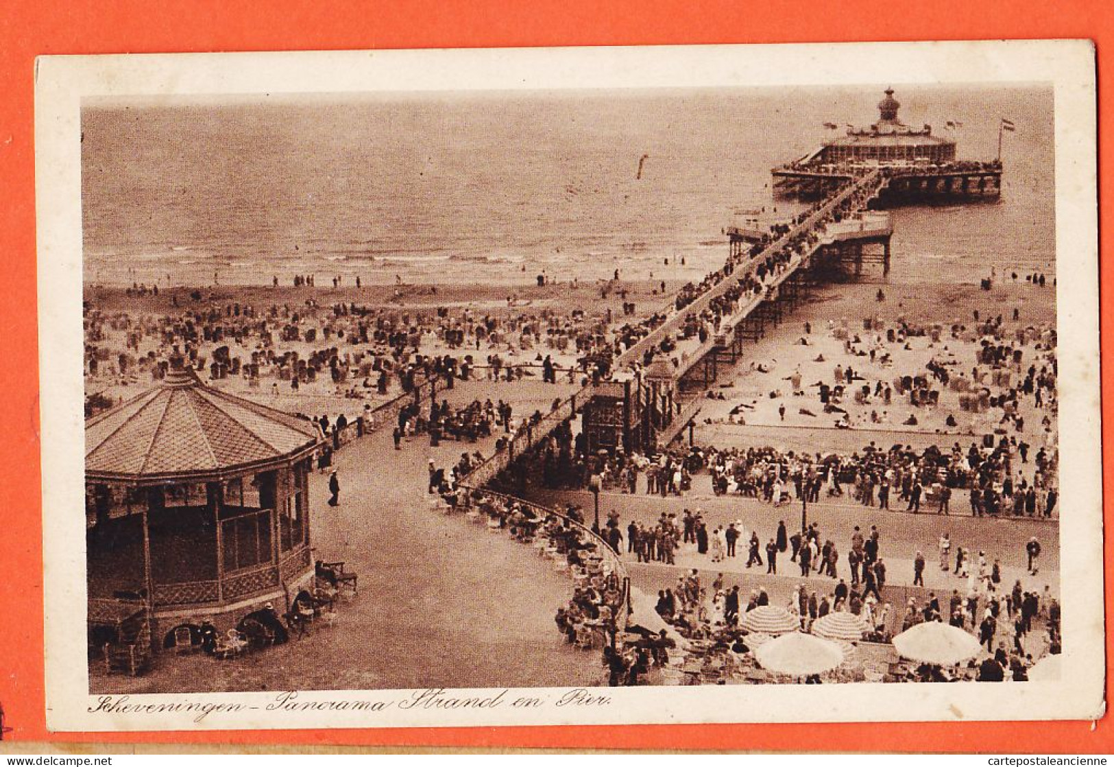 7457 / ⭐ SCHEVENINGEN Zuid-Holland Panorama Strand En Pier 1910s WEENENK SNEL 82 Sev. 25 1-9002-1 - Scheveningen