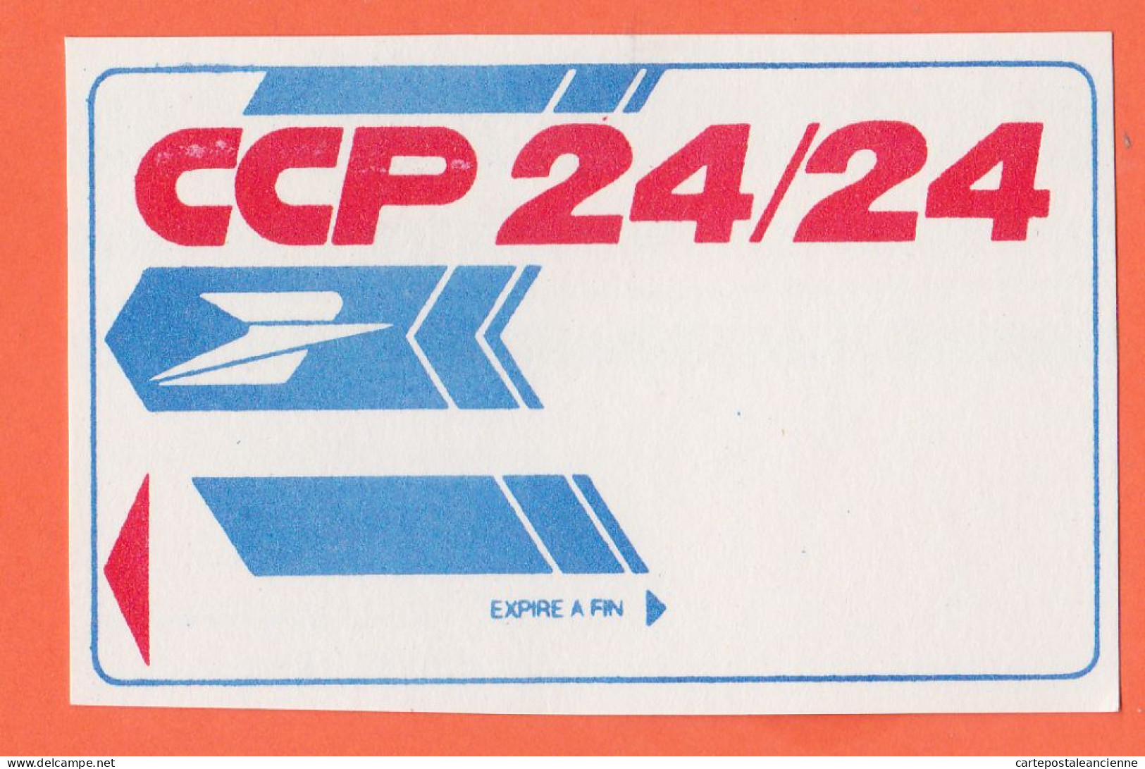 7251 / ⭐ ♥️  Compte Cheque Postaux CCP 24/24 Carte Vierge SPECIMEN Outil Dictatique PTT Instruction LA POSTE - Sonstige & Ohne Zuordnung