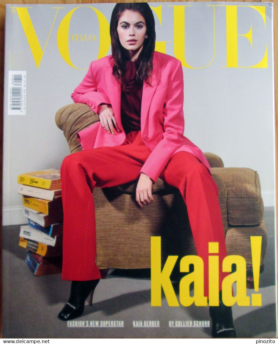 VOGUE ITALIA 815 2018 Kaia Gerber Saskia De Brauw Julien D’ys Craig McDean Harley Weir - Moda