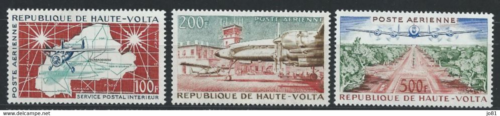Haute-Volta YT PA 1-3 Neuf Sans Charnière - XX - MNH Aviation - Alto Volta (1958-1984)