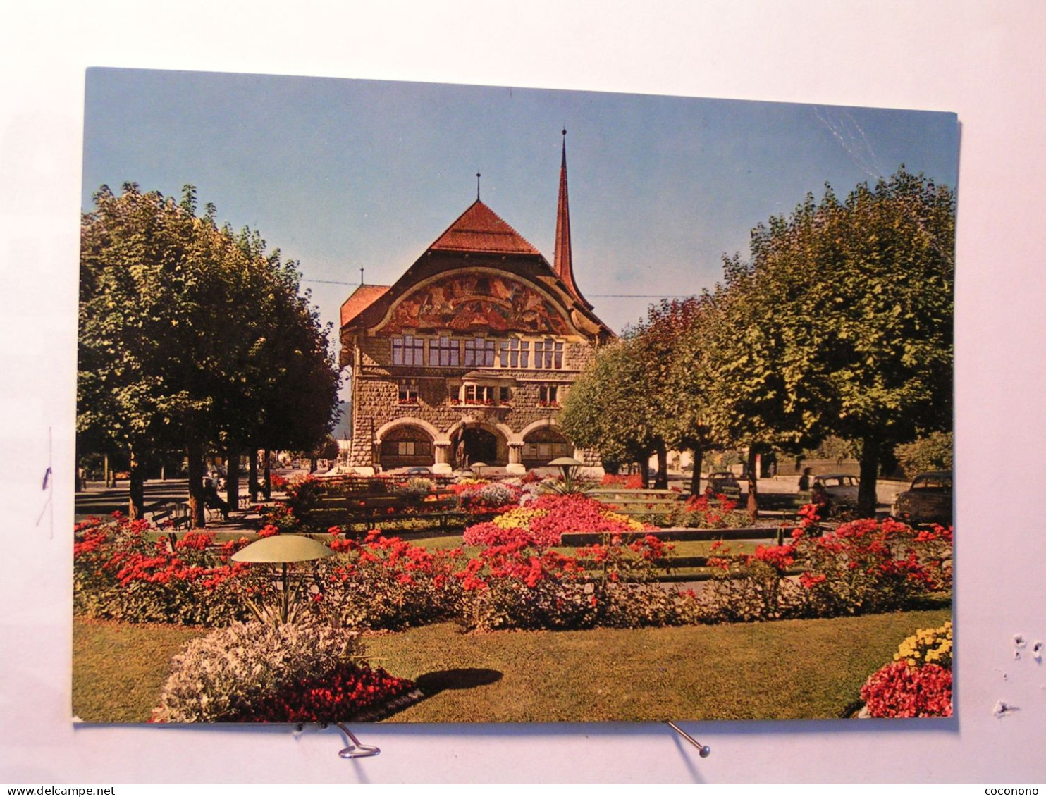 Le Locle - L'Hotel De Ville Et Ses Jardins - Le Locle