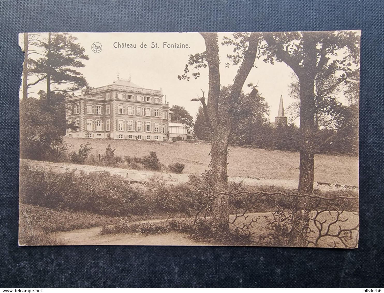 CP BELGIQUE BELGIE (M2311) CLAVIER (2 Vues) Château De St Fontaine - Clavier