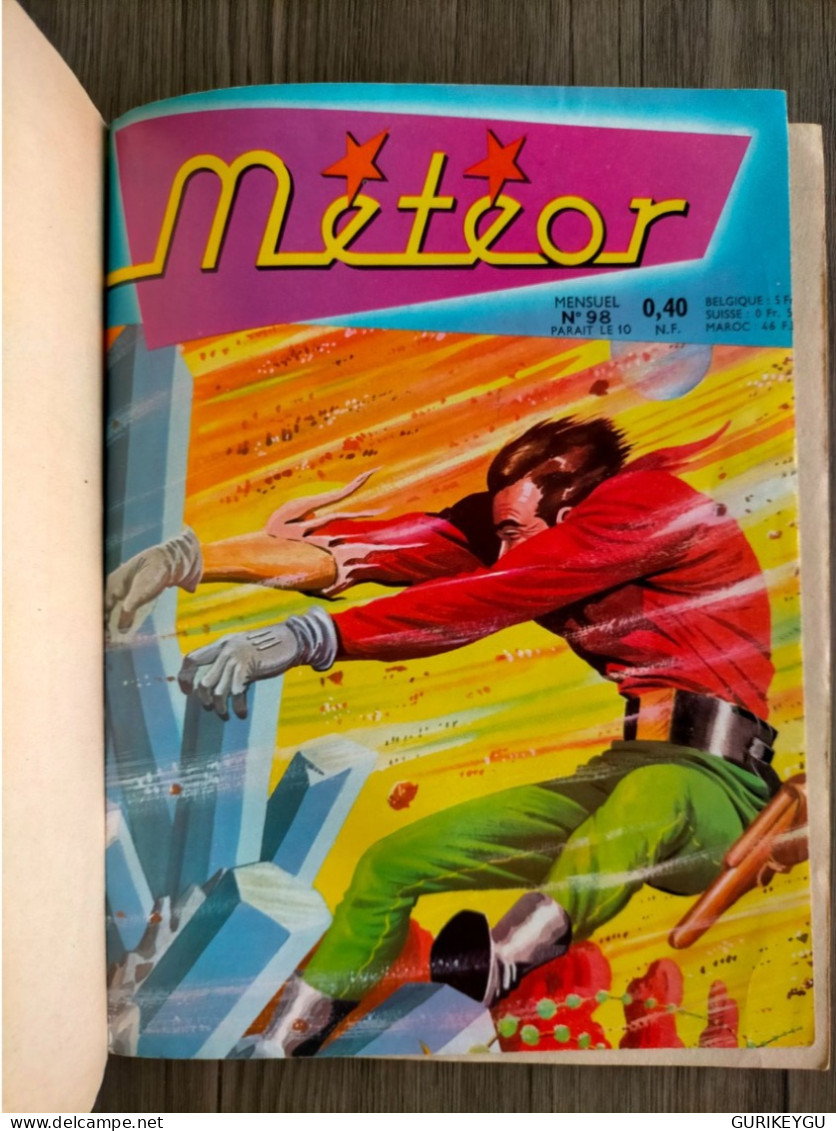 Bd Album Reliure METEOR N° 608 Avec 98.99.100 ARTIMA 1961 - Mon Journal