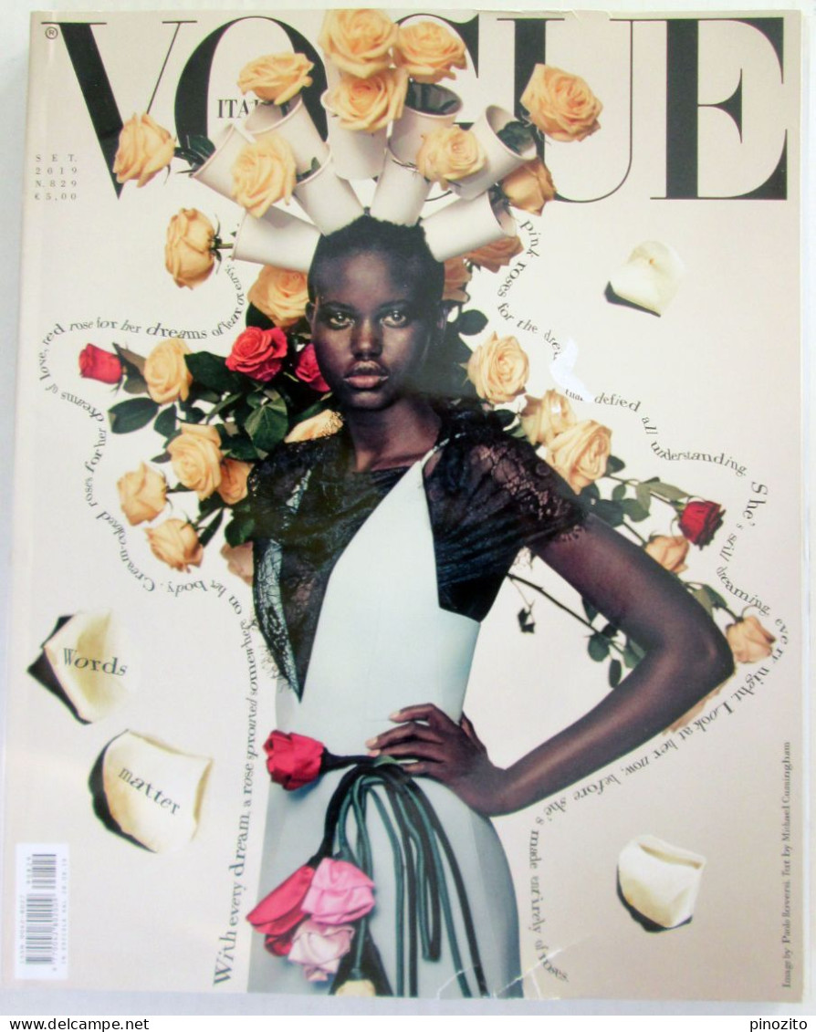 VOGUE ITALIA 829 2019 Adut Akech Vilma Sjolberg Paolo Roversi Mert & Marcus Genevieve Gaignard - Mode