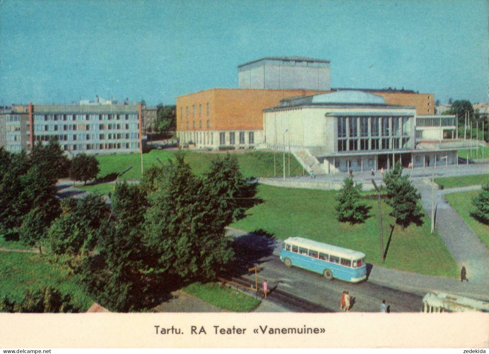 A7107 - Tartu RA Teater Vanemuine Bus Omnibus - Estonie