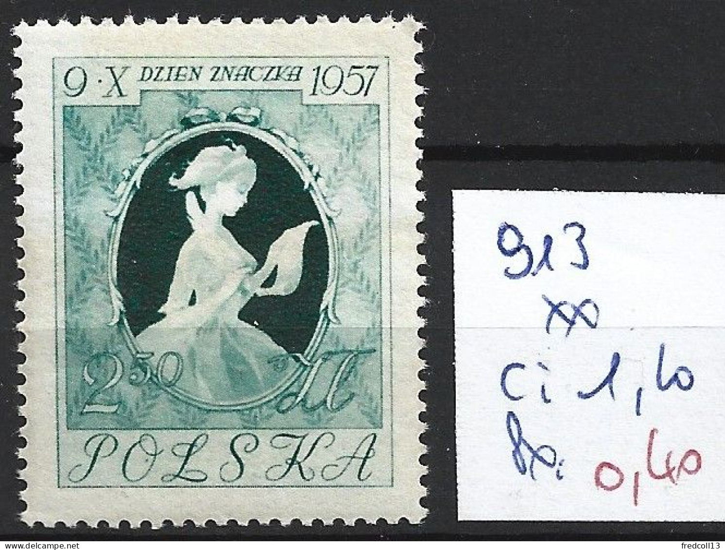 POLOGNE 913 ** Côte 1.20 € - Unused Stamps