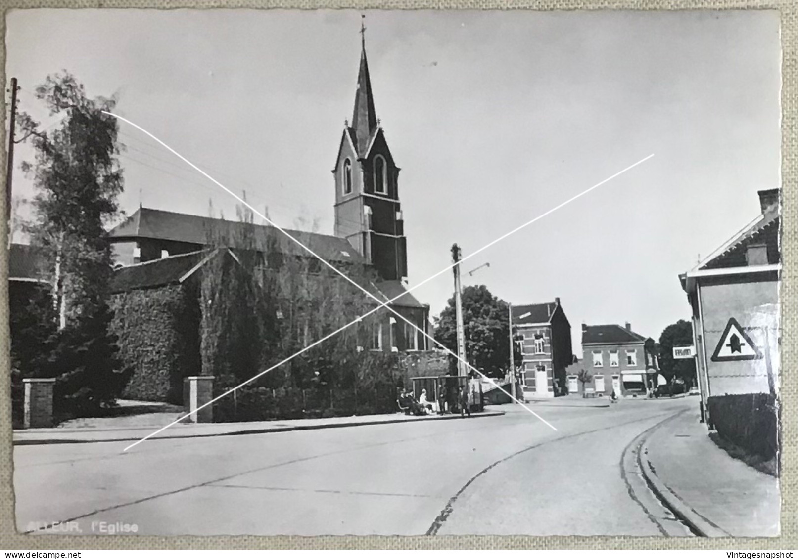 ALLEUR  L’église CP Photo Véritable édit Librairie Biblipax à Ans - Ans