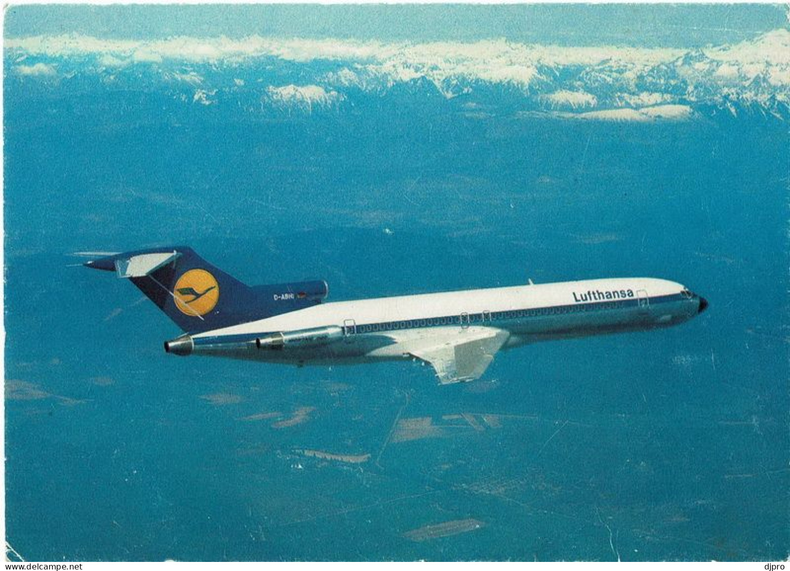 Lufthansa Boeing  727 Europa Jet - 1946-....: Moderne