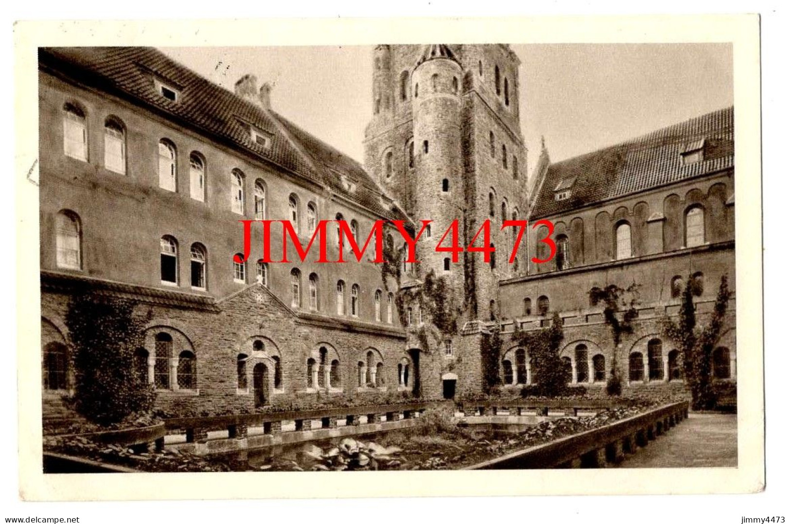 CPA - ABBAYE DE CLERVAUX En 1934 - LA COUR INTERIEURE - Diekirch Luxembourg - Clervaux