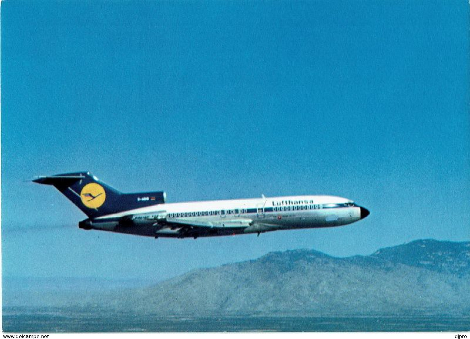 Lufthansa Boeing  727 Europa Jet - 1946-....: Moderne