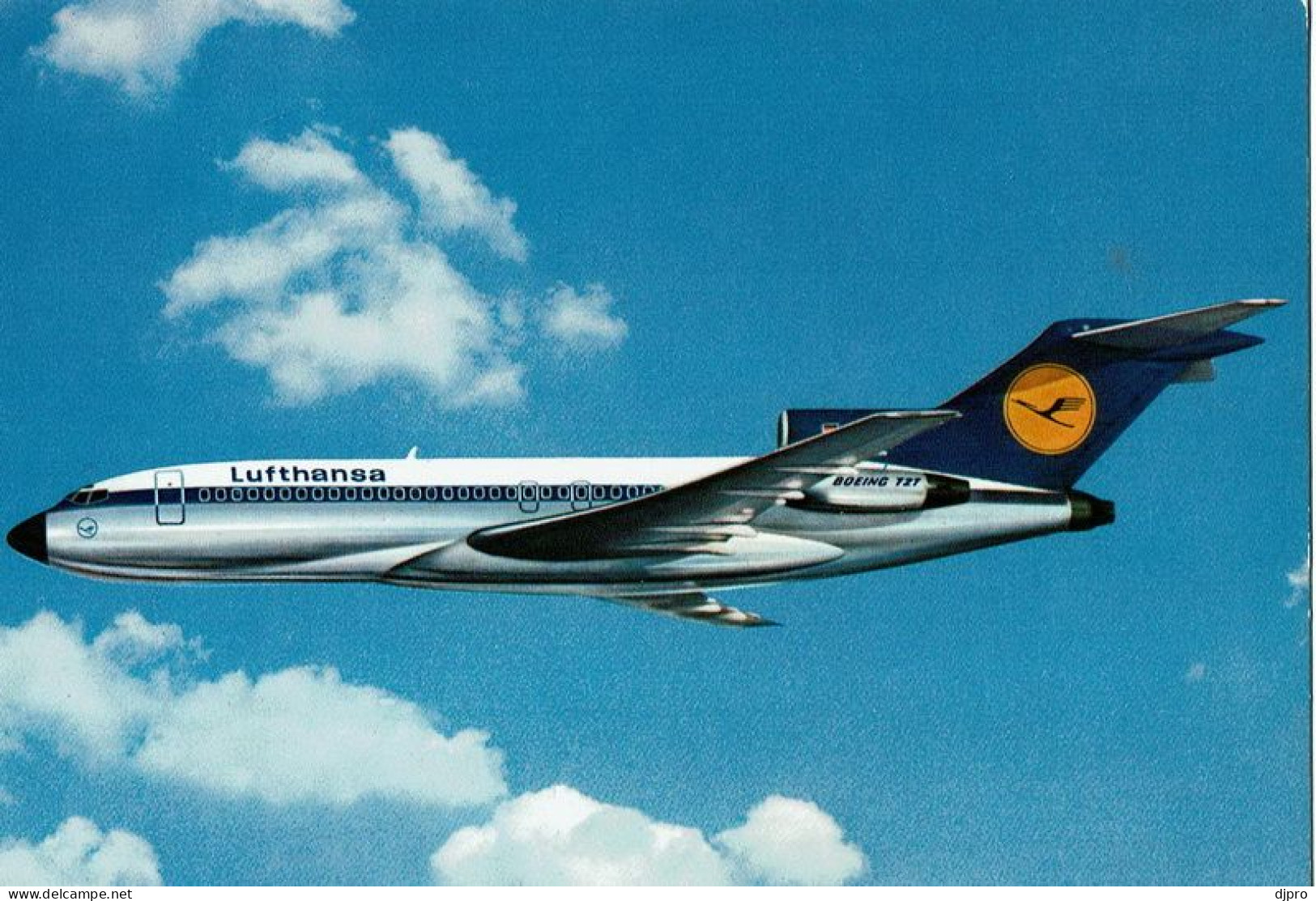 Lufthansa Boeing  727 Europa Jet - 1946-....: Moderne