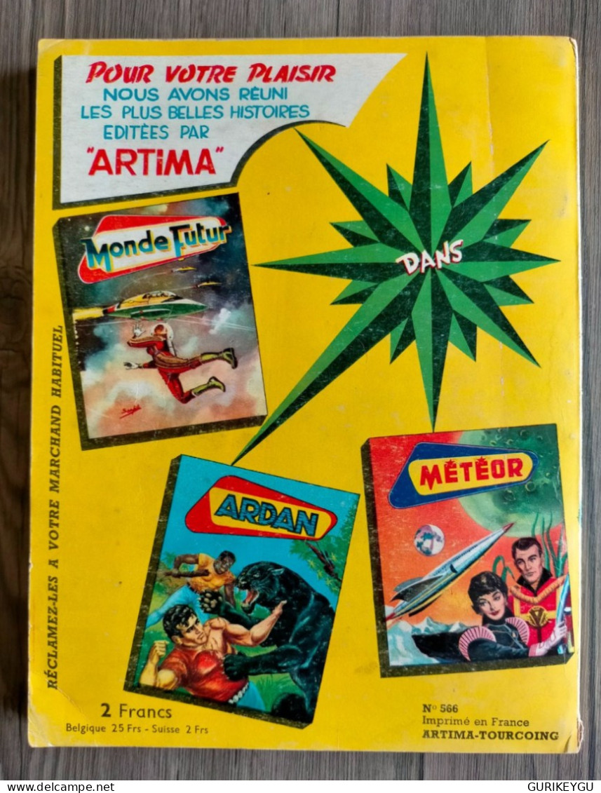 Bd Album Reliure METEOR N° 566 Avec 76.77.78.79.80.81 ARTIMA 1960 - Mon Journal