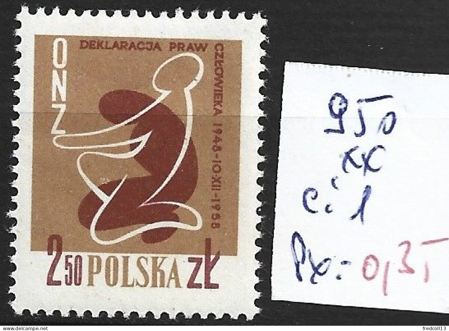 POLOGNE 950 ** Côte 1 € - Neufs