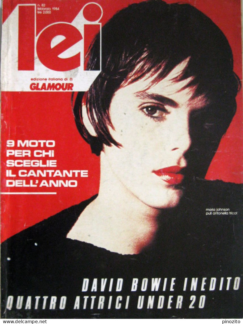LEI 82 1984 Maria Johnson David Bowie Charlotte Rampling Emmanuelle Beart 80’s Fashion - Moda