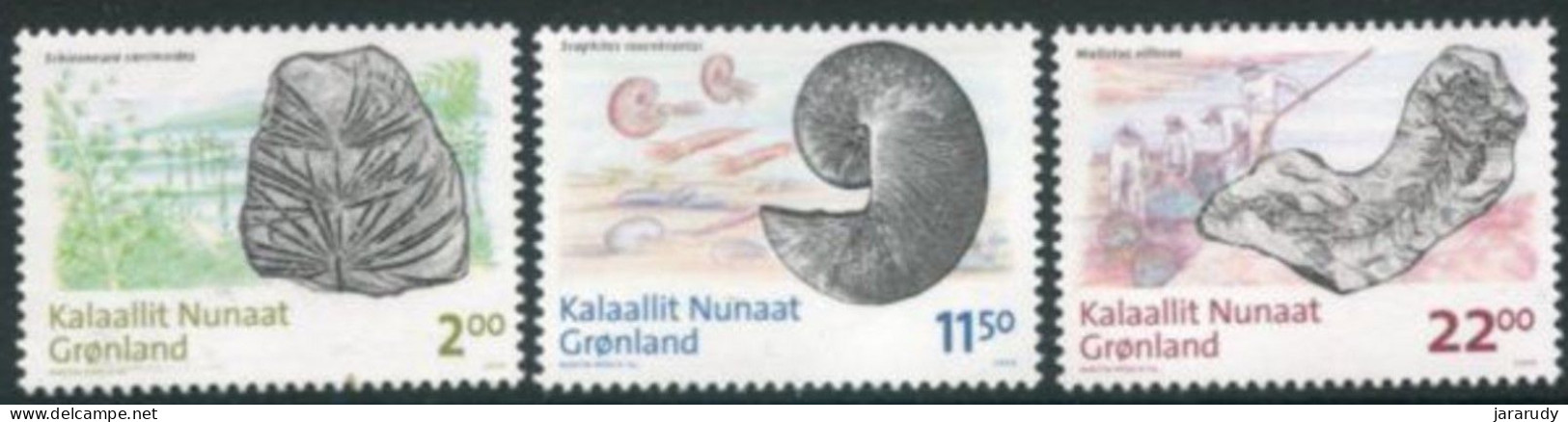 GROENLANDIA FÓSILES 2009 Yv 510/2 MNH - Neufs