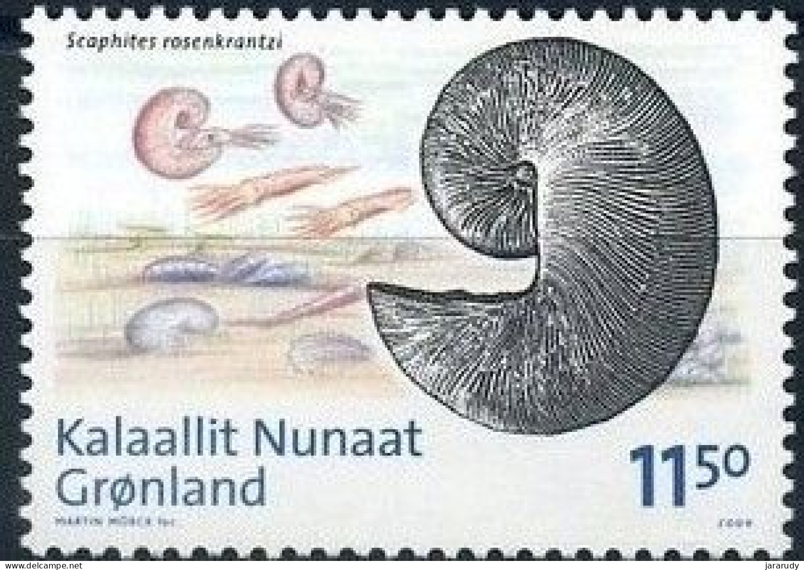 GROENLANDIA FÓSILES 2009 Yv 511 MNH - Neufs