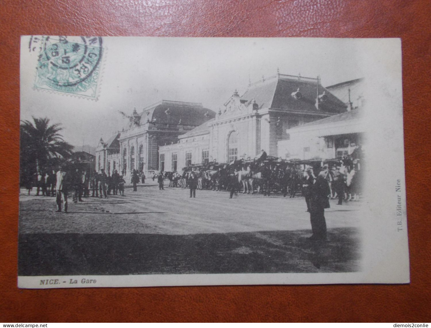 Carte Postale - NICE (06) - La Gare (B251) - Ferrocarril - Estación