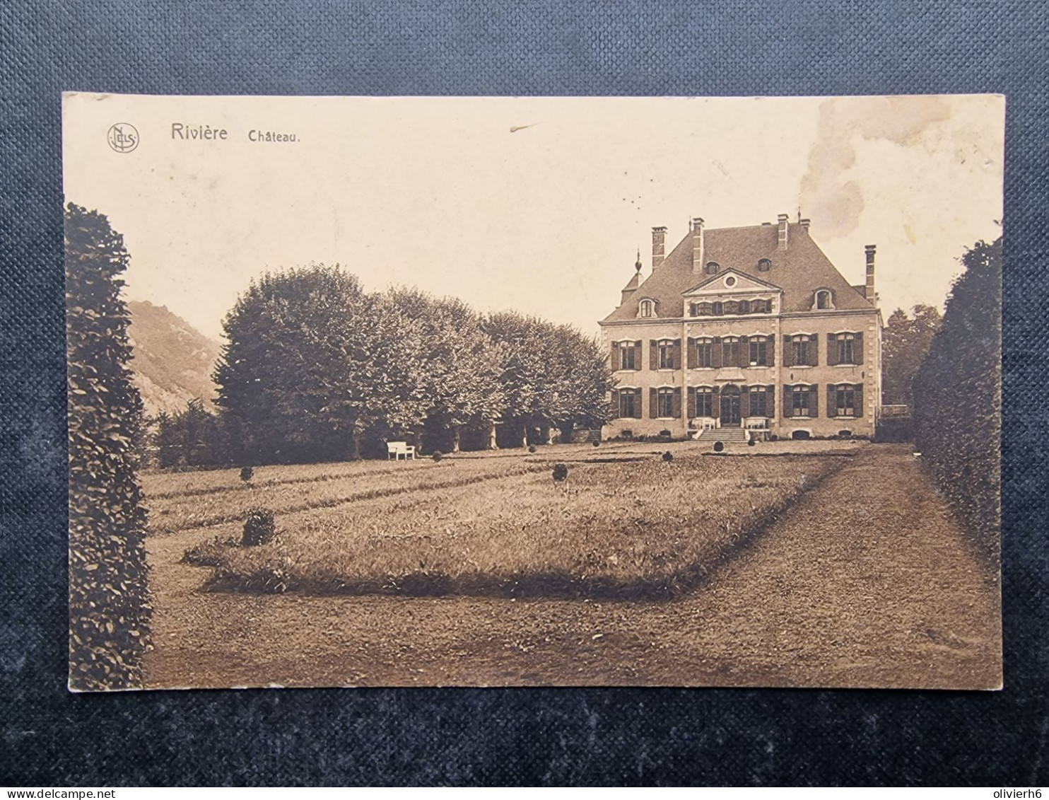 CP BELGIQUE BELGIE (M2311) RIVIERE (2 Vues) Château - Vers Comte Renaud De Changy Au Château D'Envoz - Profondeville