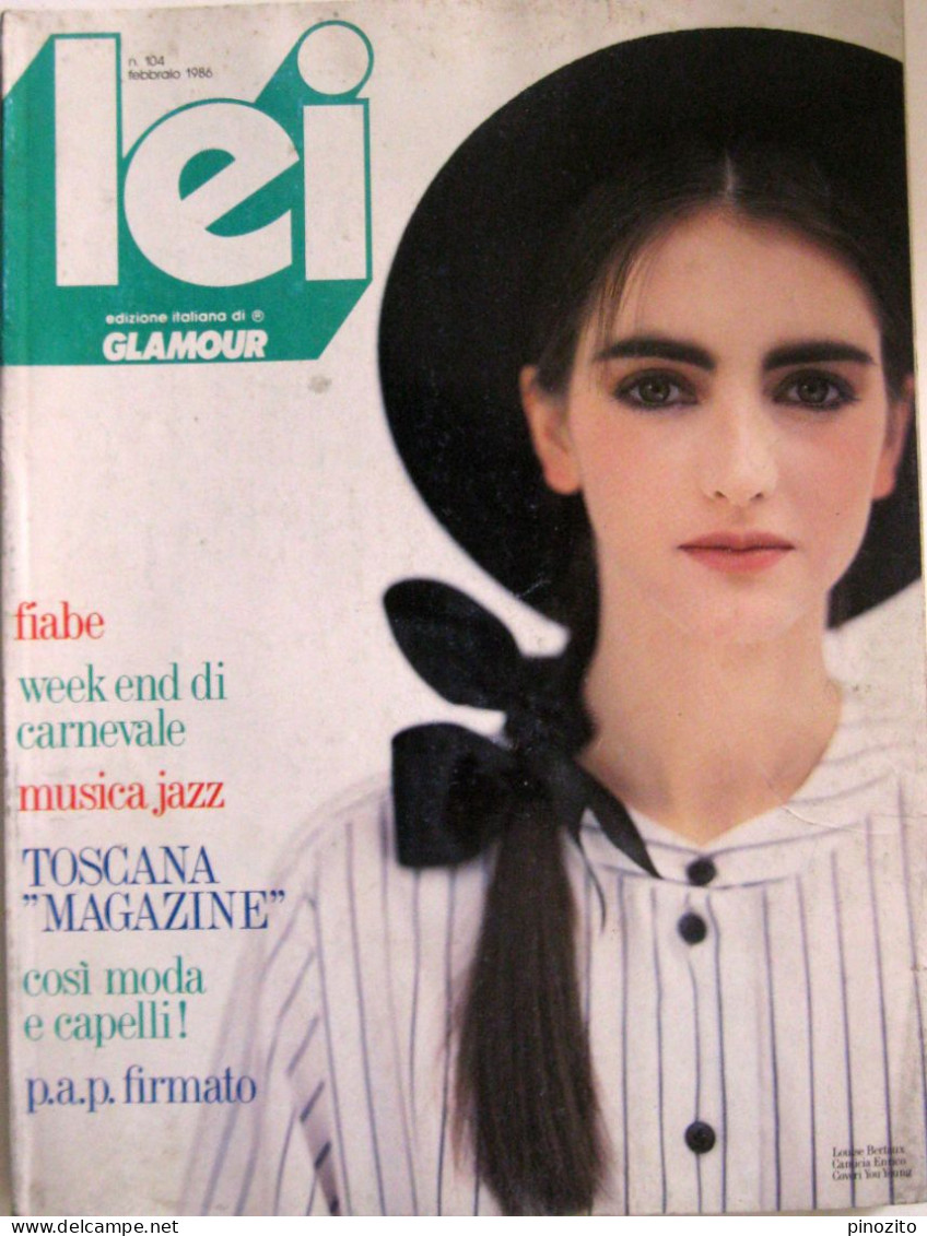 LEI 104 1986 Louise Bertaux Maria Conchita Alonso Sandrine Bonnaire Moda 80 Fashion - Fashion