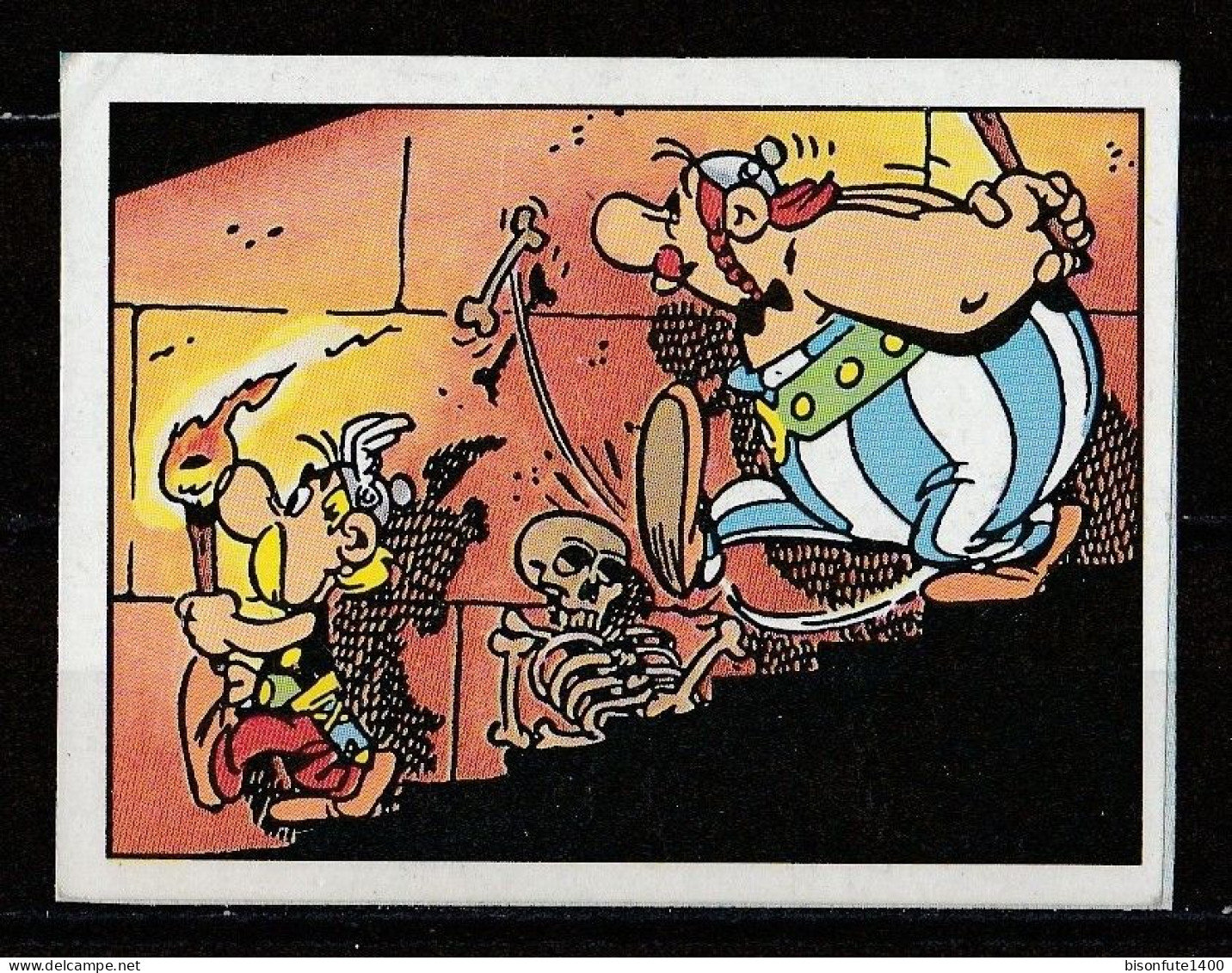ASTERIX : Occasion : Vignette Autocollante N° 100 De L'album PANINI "Astérix" De 1987. ( Voir Description ) - Edizione Francese