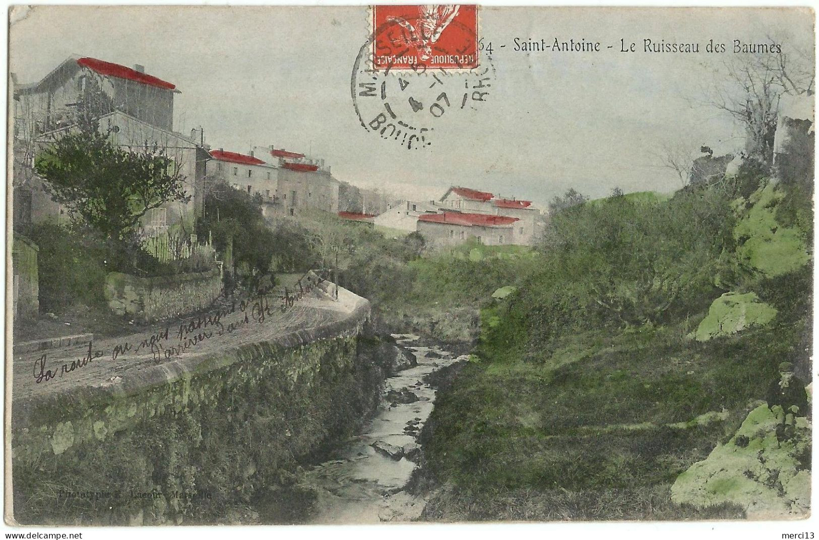 SAINT-ANTOINE (13) – Le Ruisseau Des Baumes. Editeur Lacour, N° 3464. - Nordbezirke, Le Merlan, Saint-Antoine